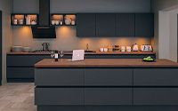 Super matt decorative board finish