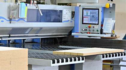 Boards cut to size at Cut and Edge Express Peterborough