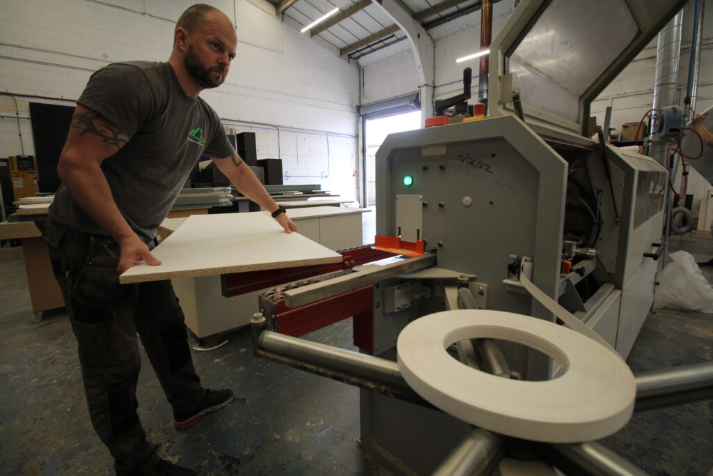 PUR edgebanding service for MFC and MDF panels