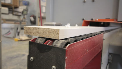 Boards cut to size at Cut and Edge Express Peterborough