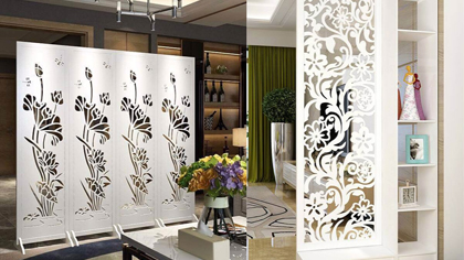 CNC cutting and routing of decorative panels